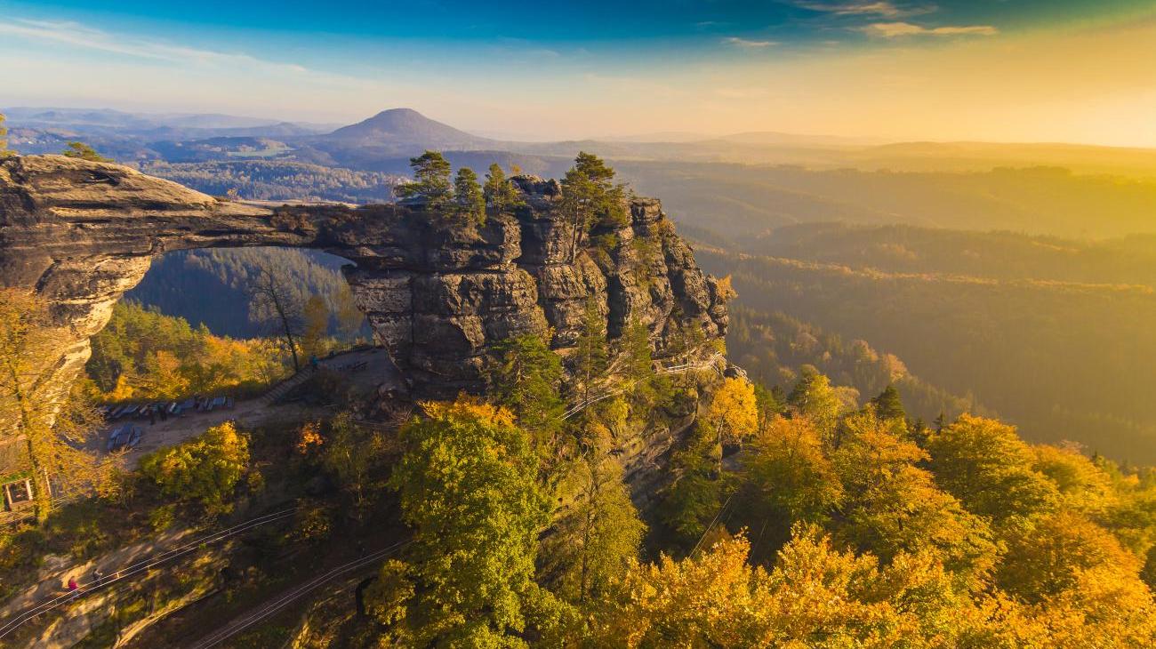 Gruppenreisen nach Tschechien - Prebischtor in der Böhmischen Schweiz entdecken