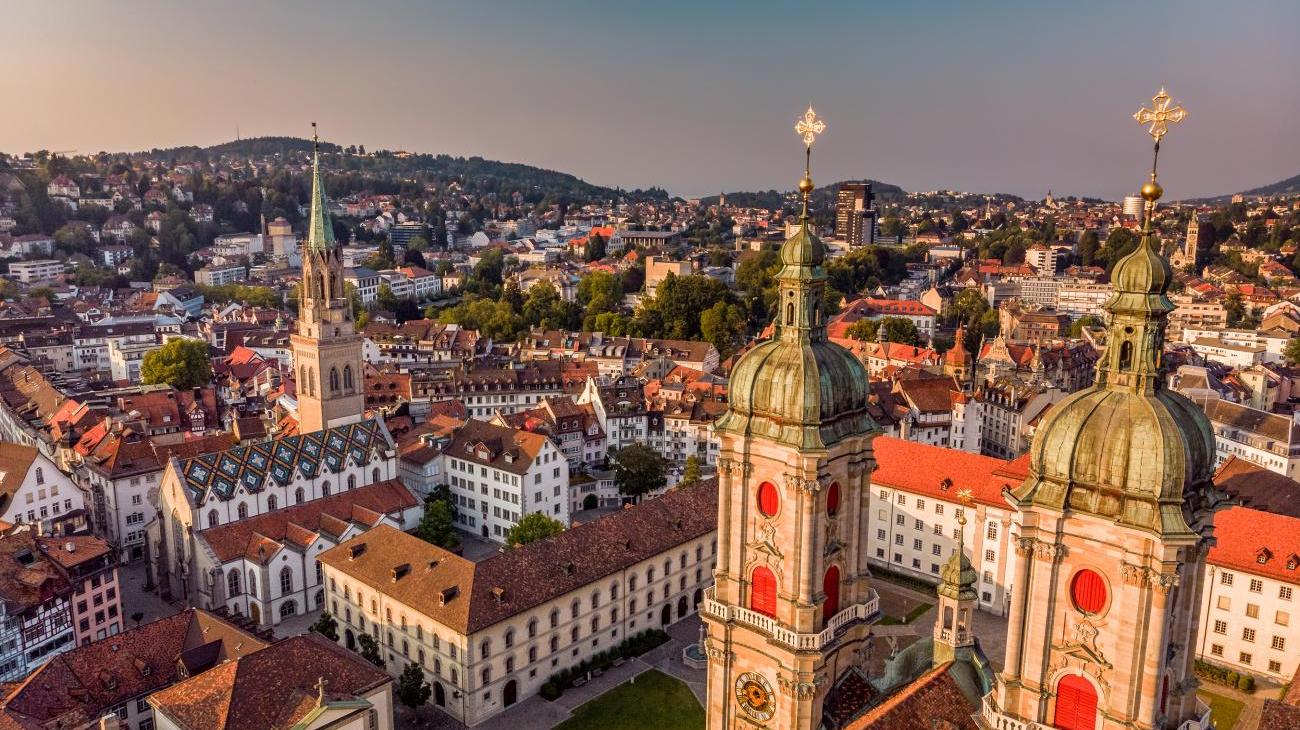 Gruppenreisen in die Schweiz - St. Gallen entdecken