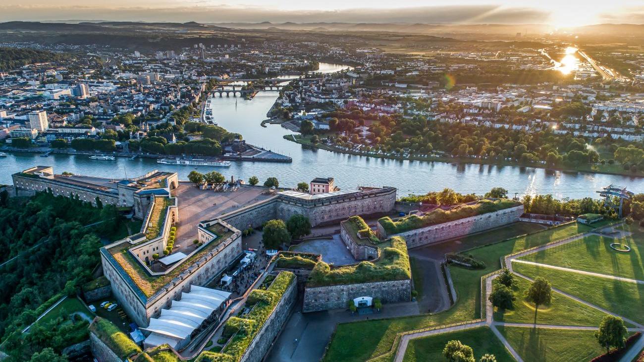 Gruppenreisen nach Rheinland-Pfalz - Großstadt Koblenz entdecken