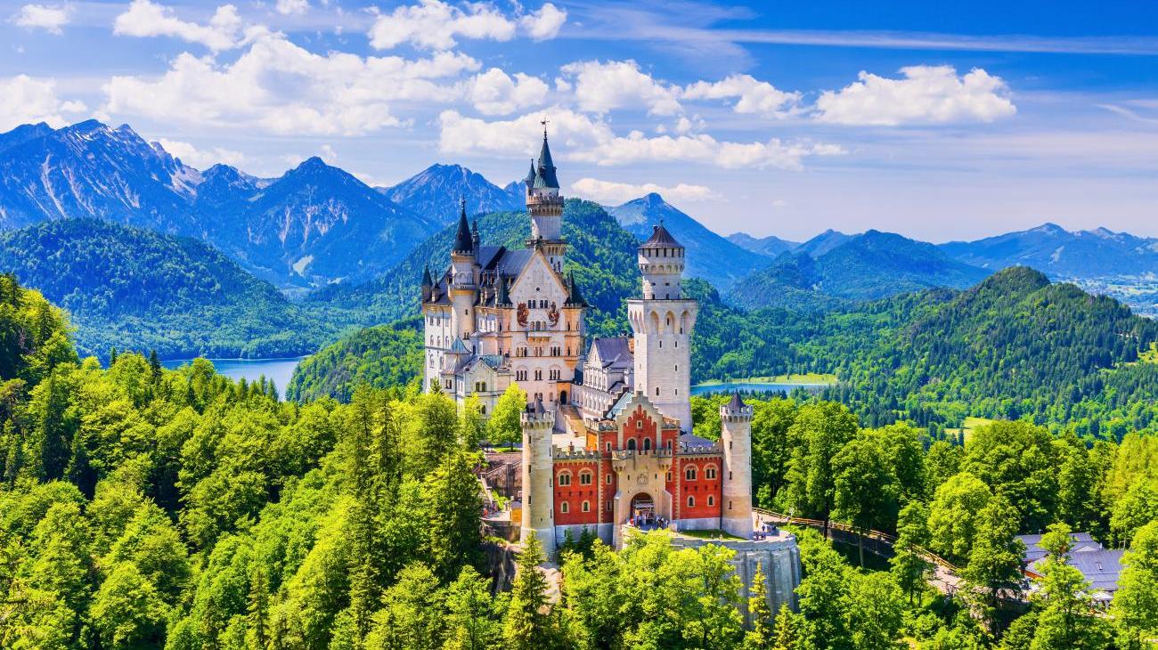 Gruppenreisen zum Schloss Neuschwanstein - bayerisches Märchenschloss 