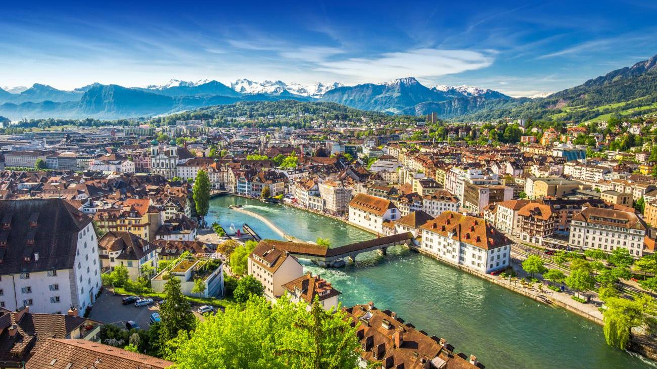 Gruppenreisen nach Luzern - traumhafte Lage am Vierwaldstättersee