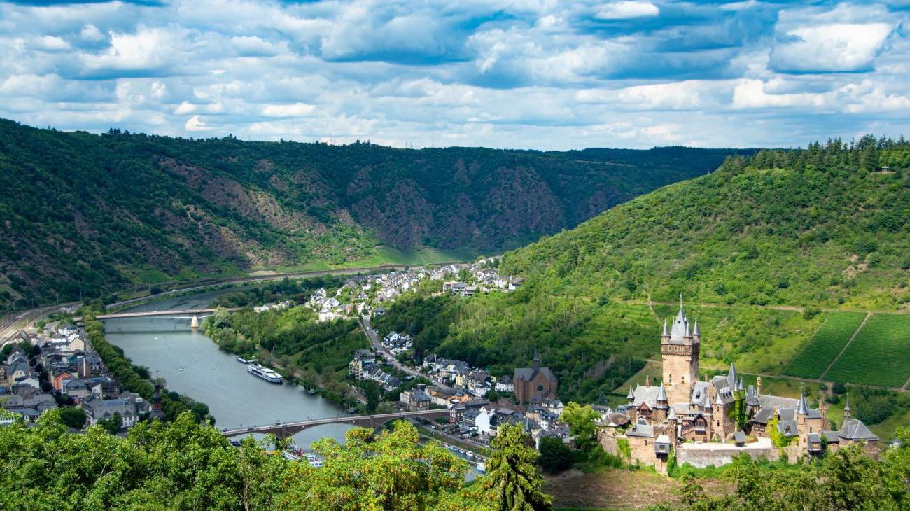 Gruppenreisen nach Deutschland - Reichsburg Cochem, Augenweide an der Mosel