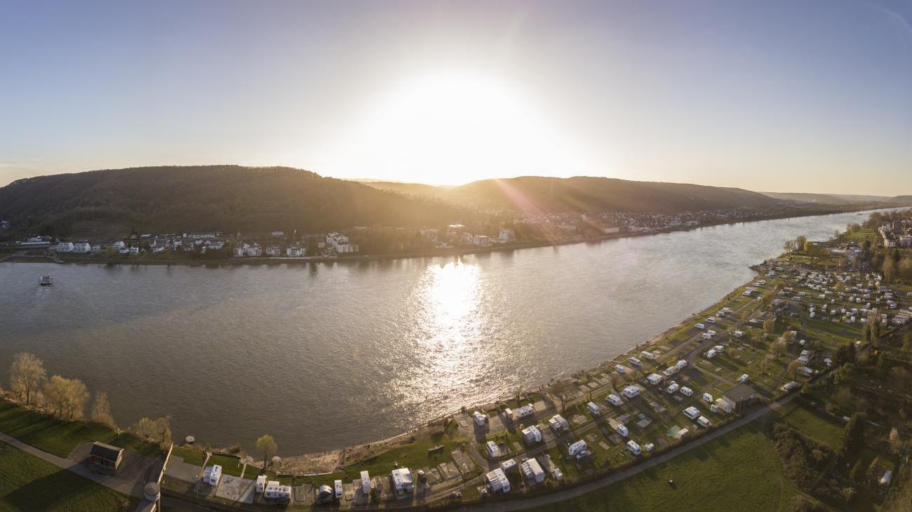 Bad Hönningen Malerische Kurstadt am Rhein auf