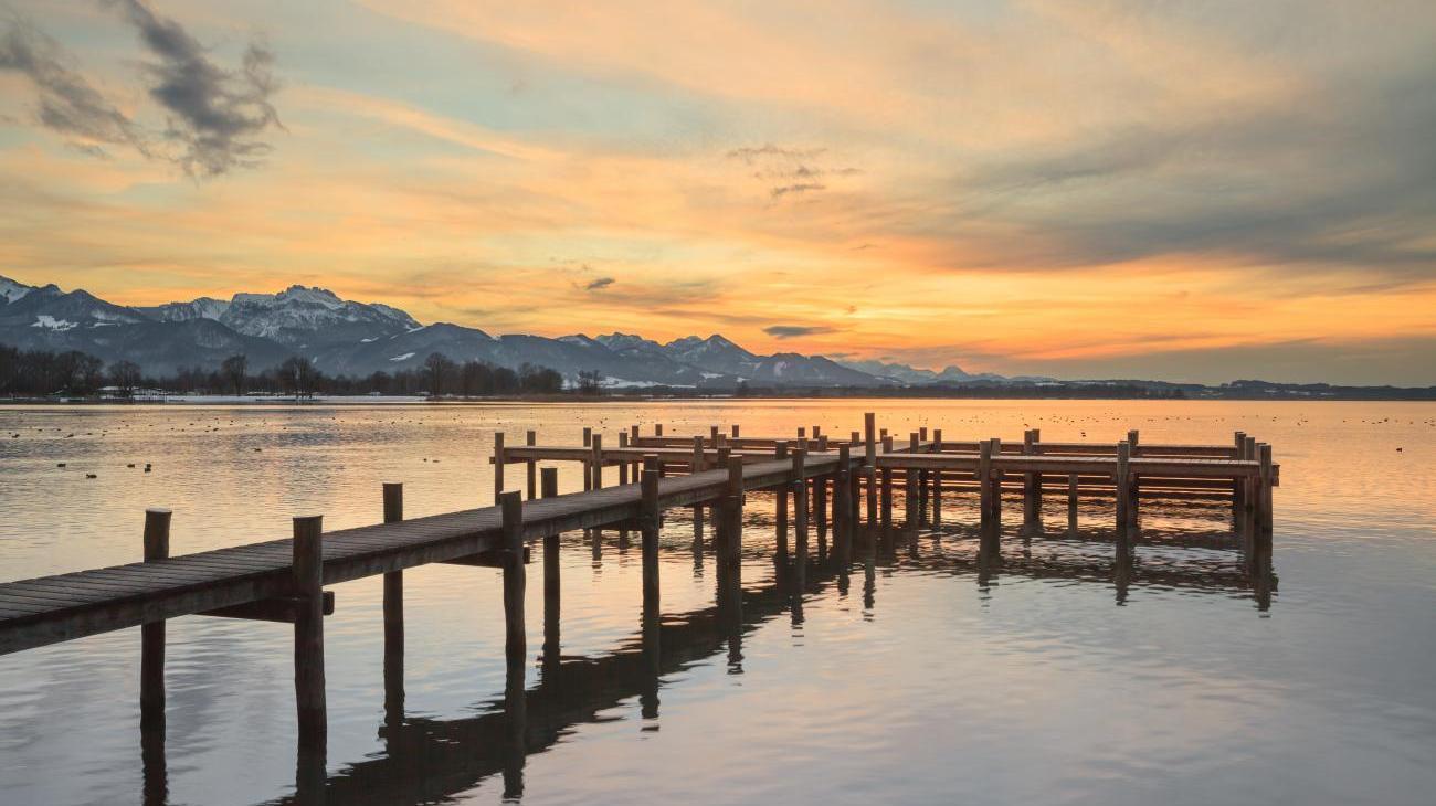 Übersee am Chiemsee Urlaub mitten in der Natur auf