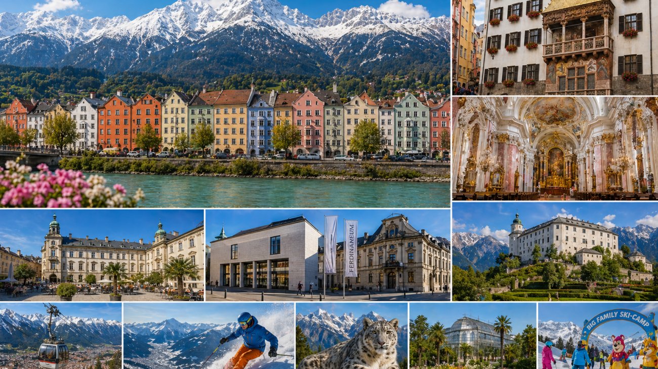 Alpenstadt Innsbruck erleben
