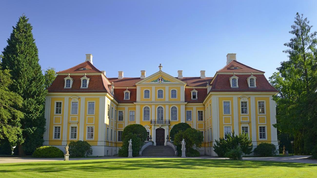 Barockschloss und Barockgarten in Rammenau