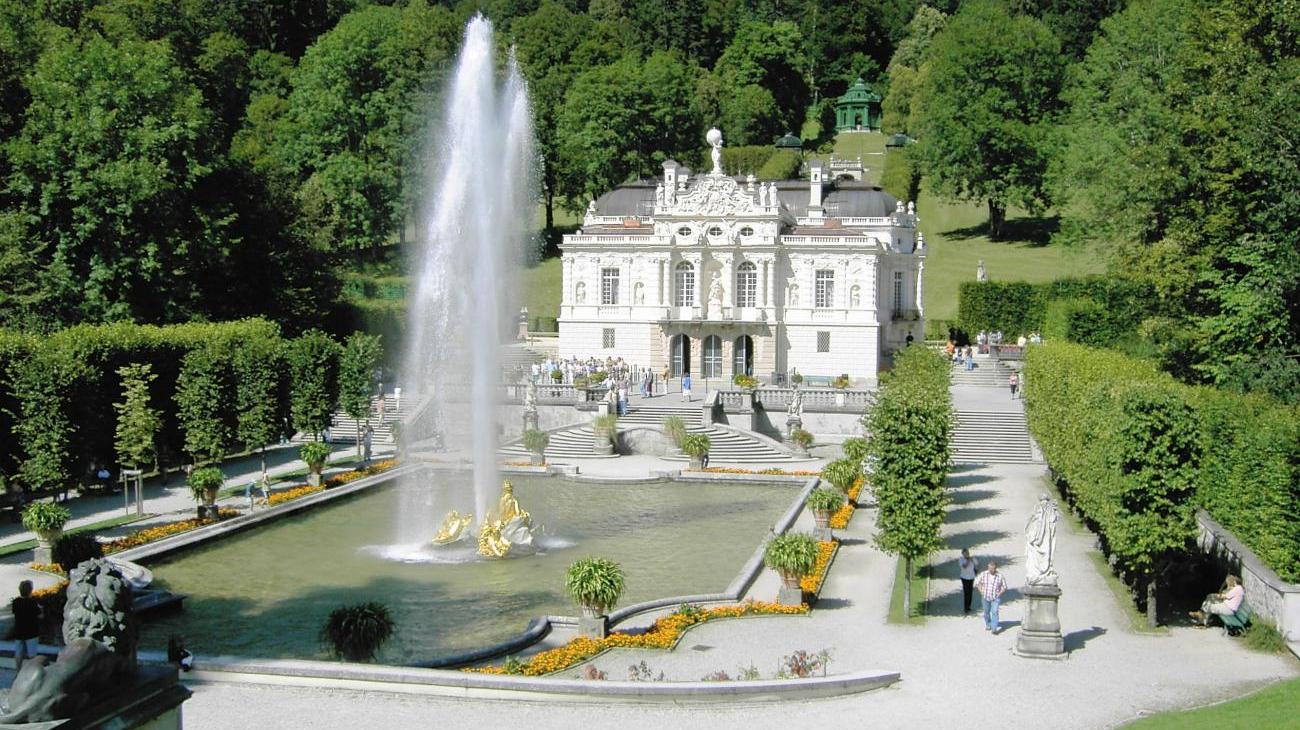 Gruppenreisen nach Bayern - Schloss Linderhof entdecken 