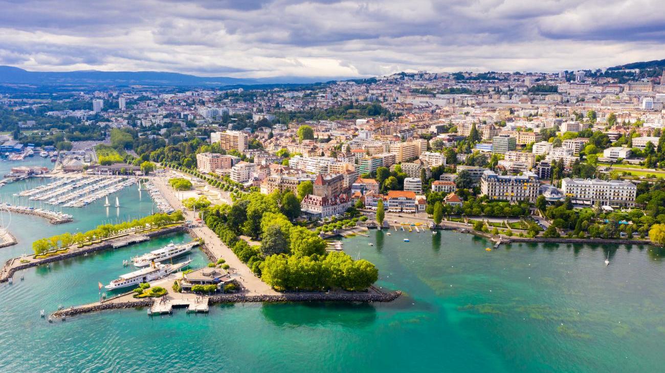 Das Olympische Museum in Lausanne 